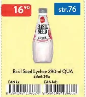 Qanto Basil Seed Lychee QUA nabídka