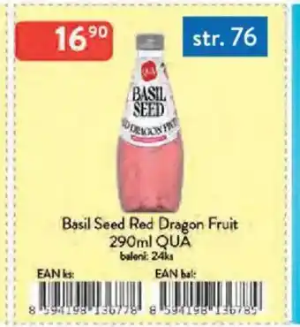 Qanto Basil Seed Red Dragon Fruit QUA nabídka