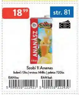 Qanto Szobi Ananas nabídka