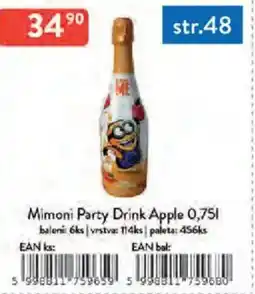 Qanto Mimoni Party Drink Apple nabídka