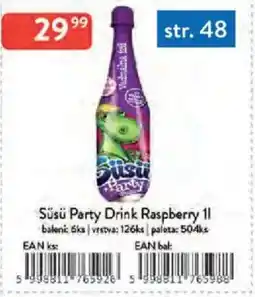 Qanto Süsü Party Drink Raspberry nabídka