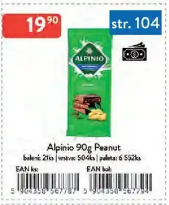Qanto Alpinio Peanut nabídka