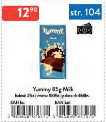 Qanto Yummy Milk nabídka