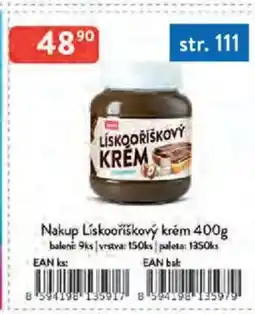 Qanto Nakup Lískooříškový krém nabídka