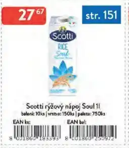 Qanto Scotti rýžový nápoj Soul nabídka