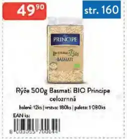 Qanto Rýže Basmati BIO Principe celozrnná nabídka