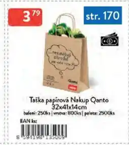 Qanto Taška papírová Nakup Qanto nabídka