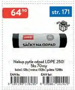 Qanto Nakup pytle odpad LDPE 250 l 5ks 70my nabídka