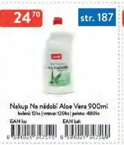 Qanto Nakup Na nádobí Aloe Vera nabídka