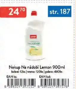 Qanto Nakup Na nádobí Lemon nabídka