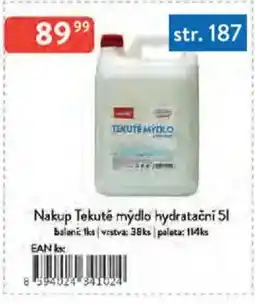 Qanto Nakup Tekuté mýdlo hydratační nabídka