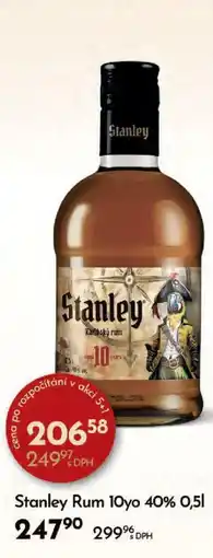 Qanto Stanley Rum 10yo 40% nabídka