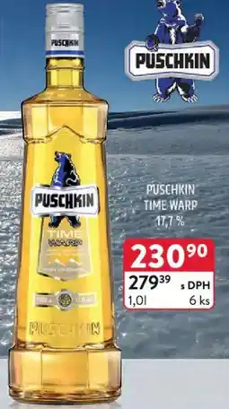 Qanto Puschkin time warp 17,7% nabídka