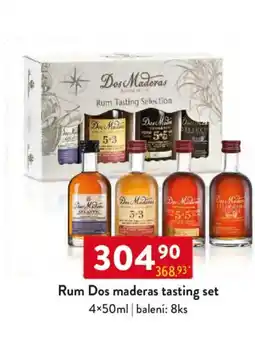 Qanto Rum Dos maderas tasting set nabídka