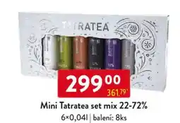 Qanto Mini Tatratea set mix 22-72% nabídka