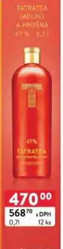 Qanto Tatratea jablko a hruška 67% nabídka