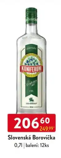 Qanto Slovenská Borovička nabídka