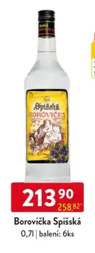 Qanto Borovička Spišská nabídka