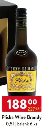 Qanto Pliska Wine Brandy nabídka