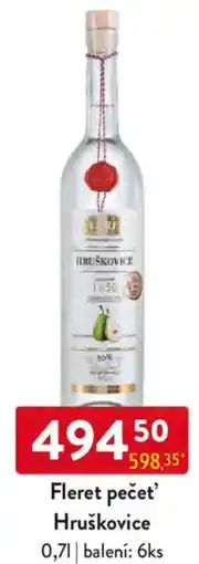 Qanto Fleret pečeť' Hruškovice nabídka