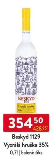 Qanto Beskyd 1129 Vyzrálá hruška 35% nabídka