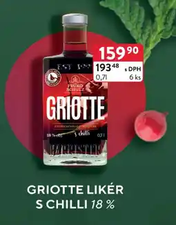 Qanto Griotte likér s chilli 18 % nabídka