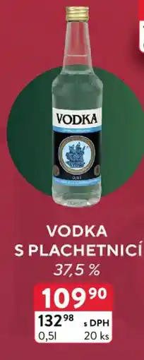Qanto Vodka s plachetnicí 37.5% nabídka