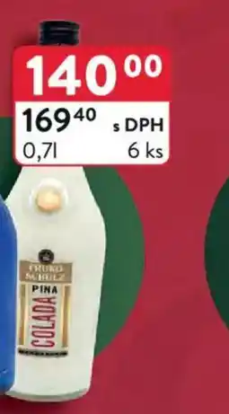 Qanto Pina Colada 15 % nabídka