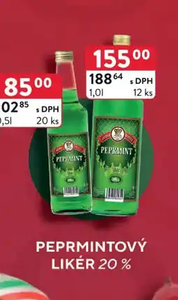 Qanto Peprmintový likér 20% nabídka