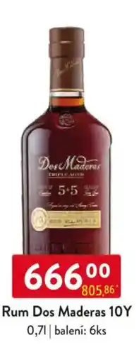 Qanto Rum Dos Maderas 10Y nabídka