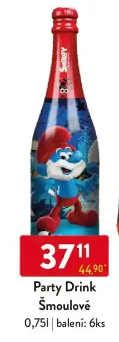 Qanto Party Drink Šmoulové nabídka