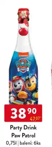 Qanto Party Drink Paw Patrol nabídka