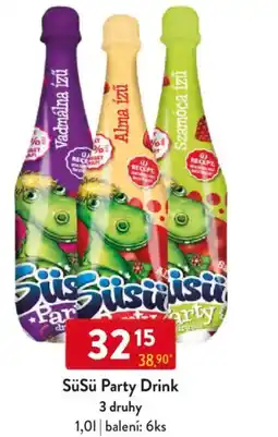 Qanto Süsü Party Drink nabídka