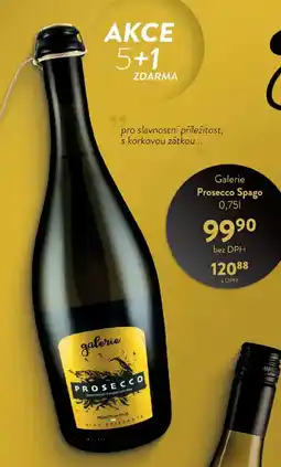 Qanto Galerie Prosecco Spago nabídka