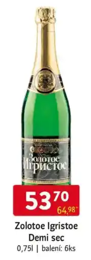 Qanto Zolotoe Igristoe Demi sec nabídka