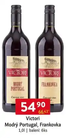 Qanto Victori Modrý Portugal, Frankovka nabídka