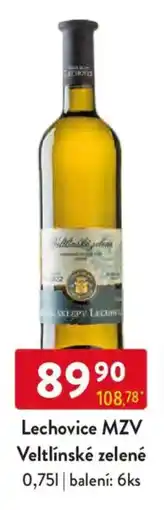 Qanto Lechovice MZV Veltlínské zelené nabídka