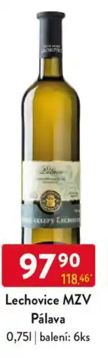 Qanto Lechovice MZV Pálava nabídka