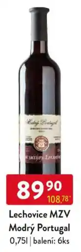 Qanto Lechovice MZV Modrý Portugal nabídka