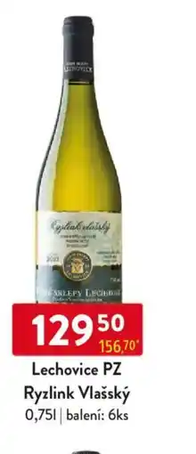 Qanto Lechovice PZ Ryzlink Vlašský nabídka