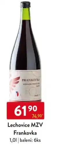 Qanto Lechovice MZV Frankovka nabídka