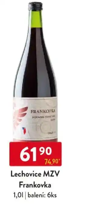 Qanto Lechovice MZV Frankovka nabídka