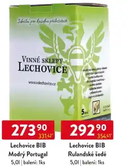 Qanto Lechovice BIB Modrý Portugal nabídka