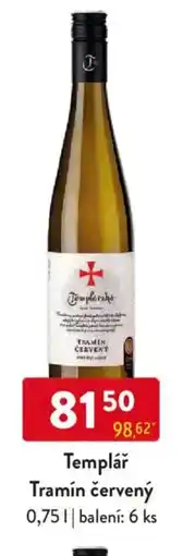 Qanto Templář Tramín červený nabídka