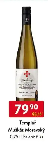 Qanto Templář Muškát Moravský nabídka