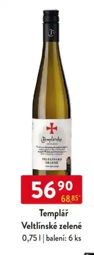Qanto Templář Veltlínské zelené nabídka