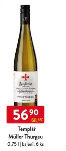 Qanto Templář Müller Thurgau nabídka