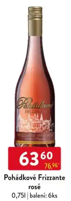 Qanto Pohádkové Frizzante rosé nabídka