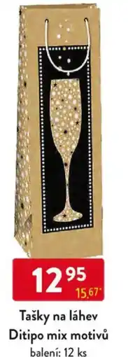 Qanto Tašky na láhev Ditipo mix motivů nabídka