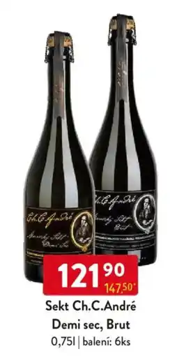 Qanto Sekt Ch.C.André Demi sec, Brut nabídka